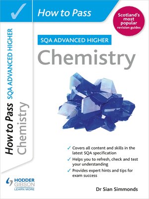 cover image of How to Pass Advanced Higher Chemistry